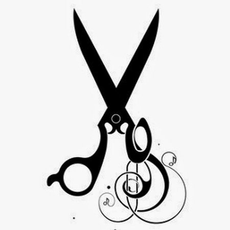 Стилизованные ножницы