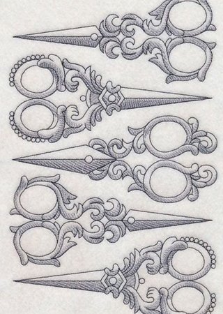 Ножницы эскиз