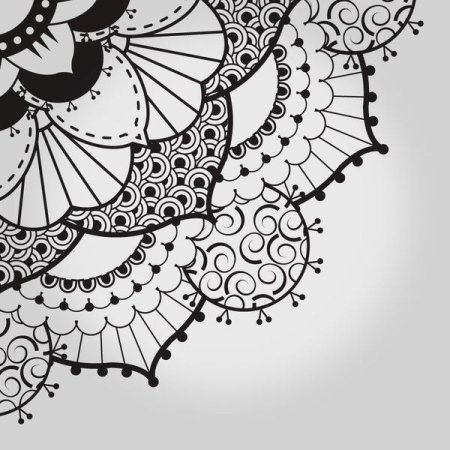 Индийские рисунки вязание