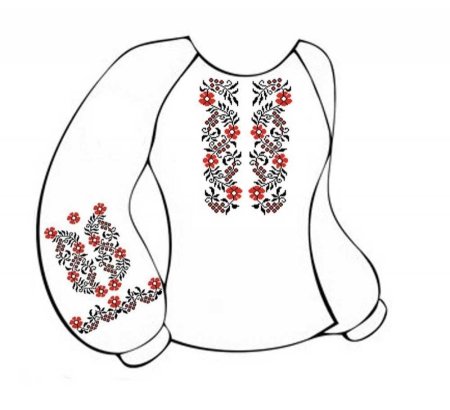 Вышиванка шаблон