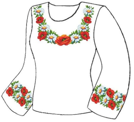 Орнамент украинского костюма