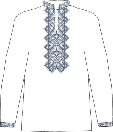 Эскиз мужской вышиванки