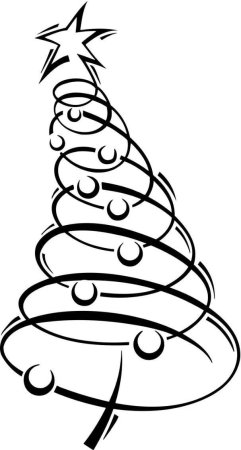 Шаблон елки