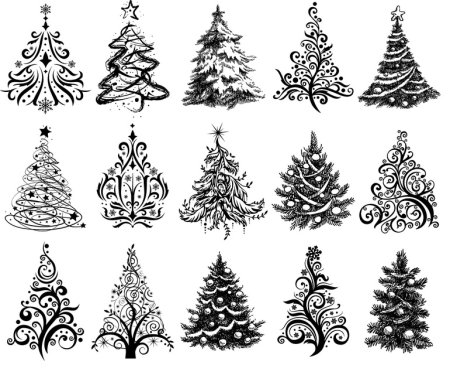 Новогодний орнамент