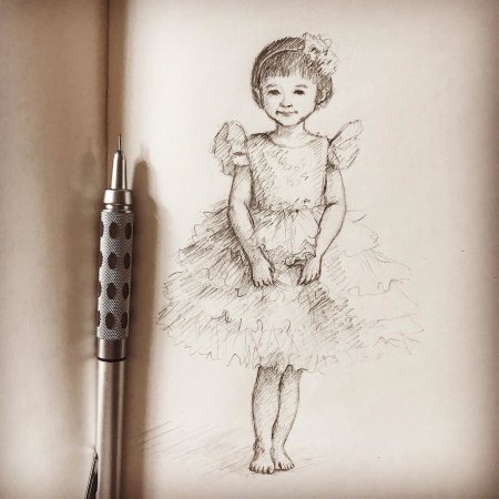 Эскиз ребенка