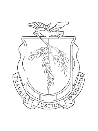 Семейный герб раскраска