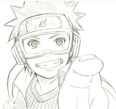 Обито Учиха скетч