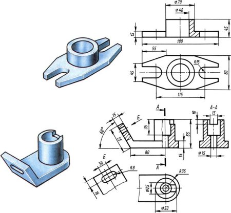 Выполнить эскиз детали