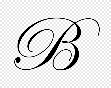 Каллиграфические буквы