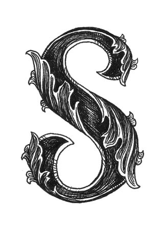 Готическая буква s