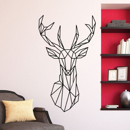 Несложные рисунки на стене