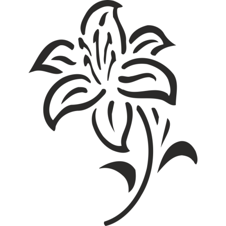 Трафарет "цветы"