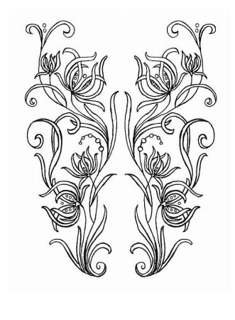 Узоры для вышивки люневильским крючком