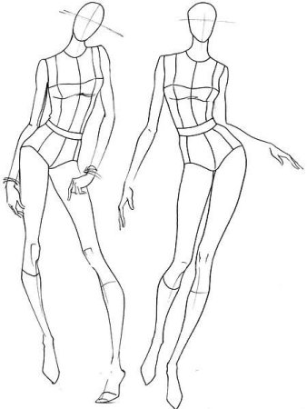 Фигура для моделирования одежды