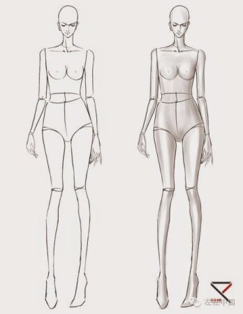 Женская фигура для моделирования одежды