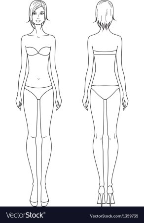 Эскиз фигуры для моделирования