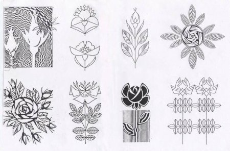 Трансформация растительных форм в орнаментальные мотивы