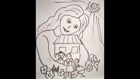 Рисунок мамы