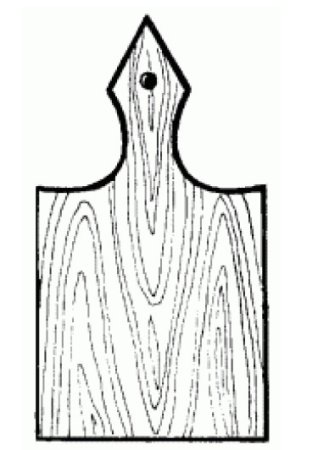 Эскиз кухонной доски