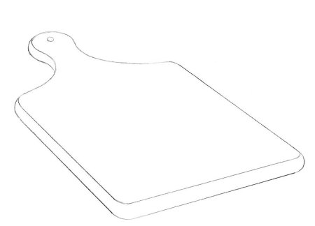 Разделочная доска рисунок