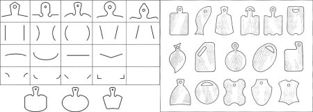 Эскиз разделочной доски