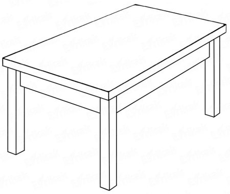 Стол для срисовки
