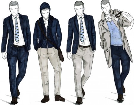 Одежда для парней рисунки