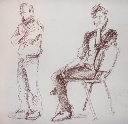 Зарисовки людей