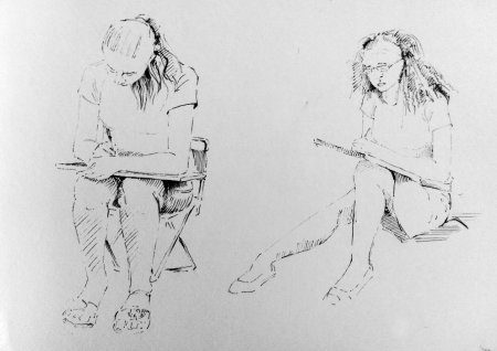 Наброски людей