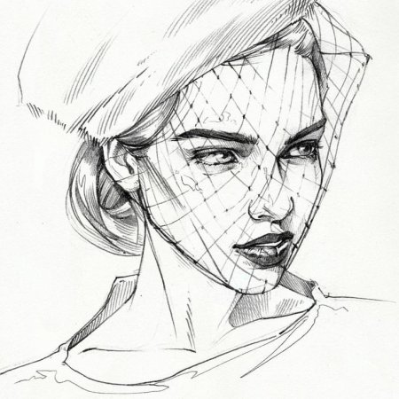 Наброски портретов