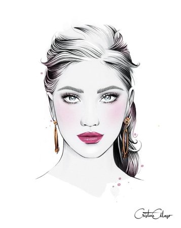 Фэшн-иллюстратор Christina Alonso