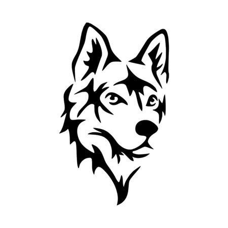 Хаски стилизация