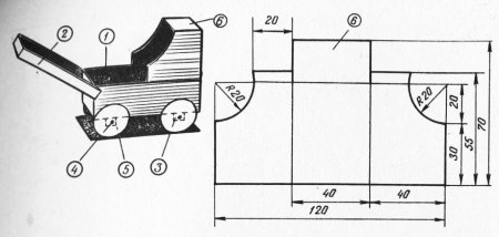 4 Куба на а4 чертеж