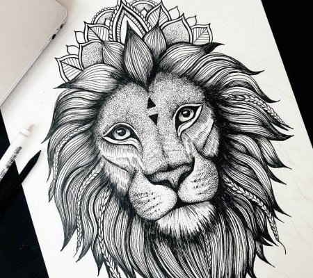 Тату Лев