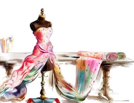 Фон для дизайнера одежды