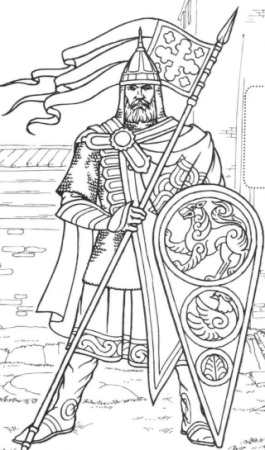 Кантата Александр Невский рисунок карандашом