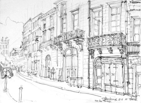 Улица Париж скетч кафе скетч