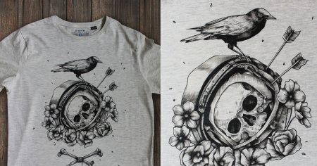 Классные рисунки на футболках