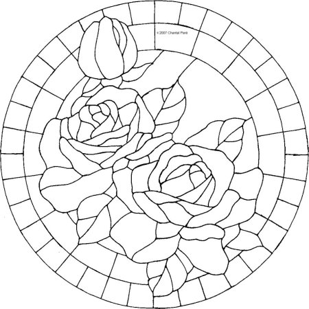 Эскиз витража