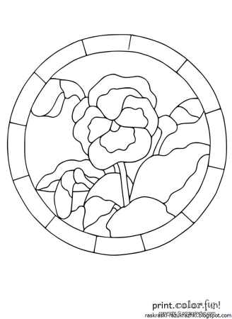 Эскиз витража