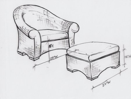 Эскизы мебели