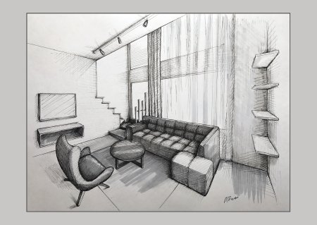 Графический интерьер