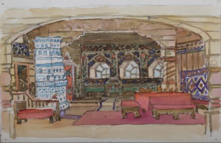 Царские палаты Кустодиев