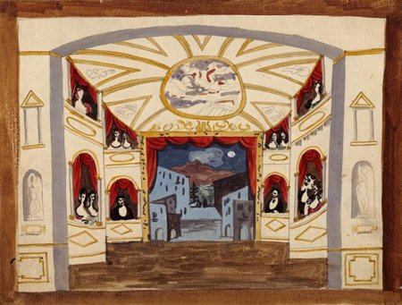 Пикассо декорации Дягилев