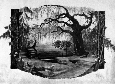 Эскиз декорации