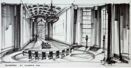 Театральная перспектива в изображении