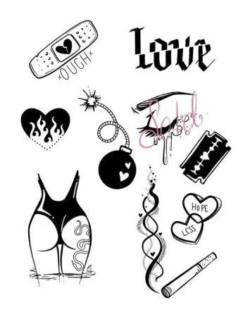 Эскизы тату для подростков