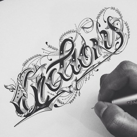 Тату эскизы надписи