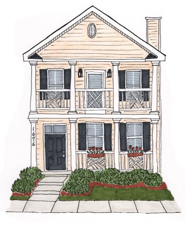 Фасад рисунок