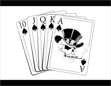 Игральные карты эскиз